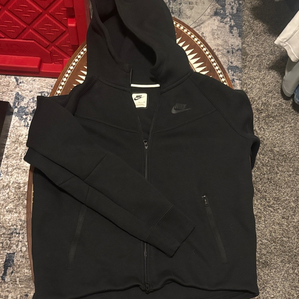 Nike Black Full-Zip Tech Hoodie